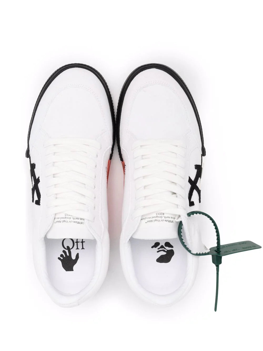 Off-White tenis bajos Vulcanized