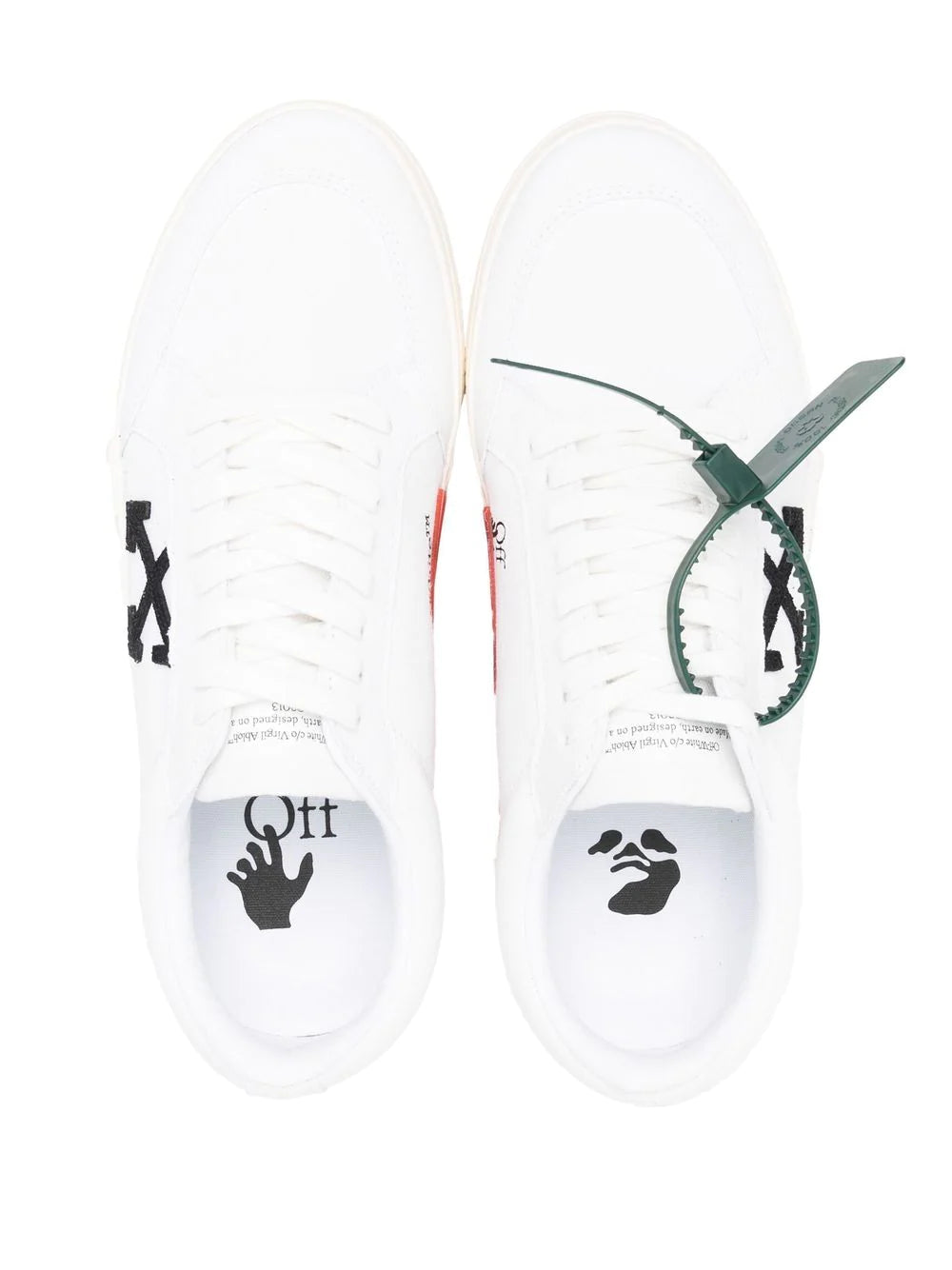 Off-White tenis bajos Vulcanized