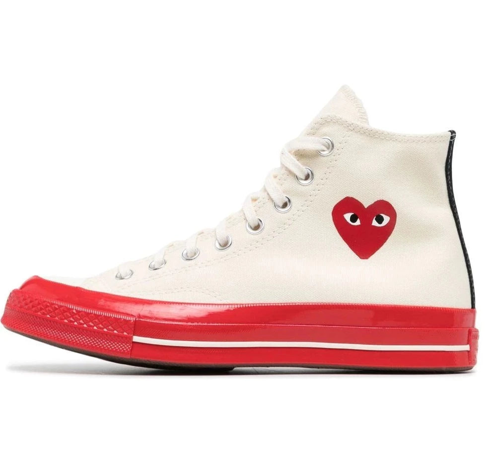 Comme Des Garçons Play x Converse tenis altos Chuck 70