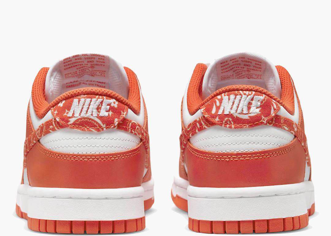 Nike Dunk Low Essential Paisley Pack Orange W sneakerheatmx